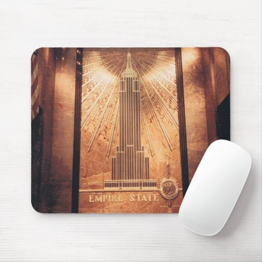Empire State Gebäude Mouse Pad Mousepad (Mit Mouse)