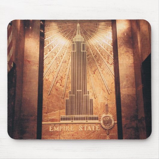 Empire State Gebäude Mouse Pad Mousepad (Vorne)