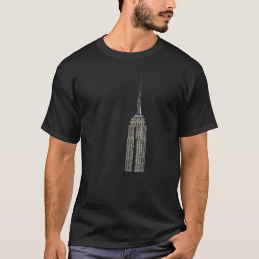 Empire State Gebäude New York 3 T-Shirt (Vorderseite)