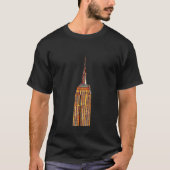 Empire State Gebäude New York 8 T-Shirt (Vorderseite)