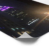 Empire State Gebäude New York City NYC Foto Poster (Ecke)