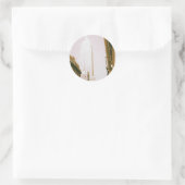 Empire State Gebäude, New York City Runder Aufkleber (Tasche)