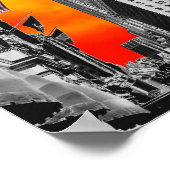 Empire State Gebäude, New York, NY Poster (Ecke)