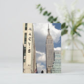 Empire State Gebäude NYC Midtown Architecture Postkarte (Stehend Vorderseite)