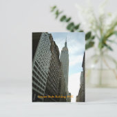 Empire State Gebäude, NYC Postkarte (Stehend Vorderseite)