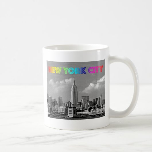 Empire State Gebäude NYC USA - Pro Foto Kaffeetasse (Rechts)