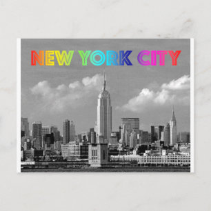 Empire State Gebäude NYC USA - Pro Foto Postkarte