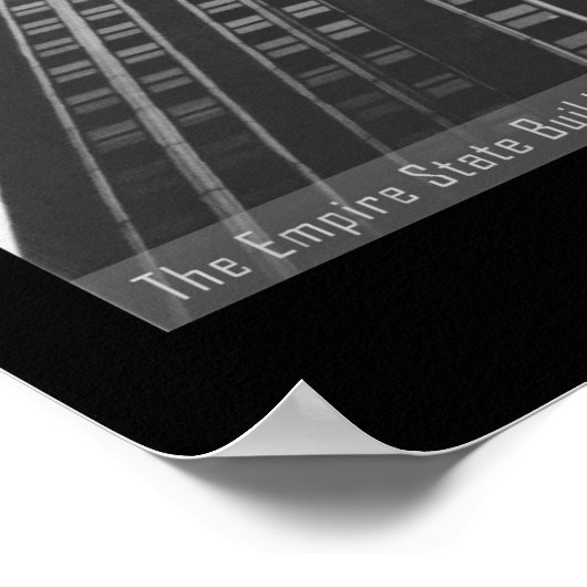 Empire State Gebäude Poster (Ecke)