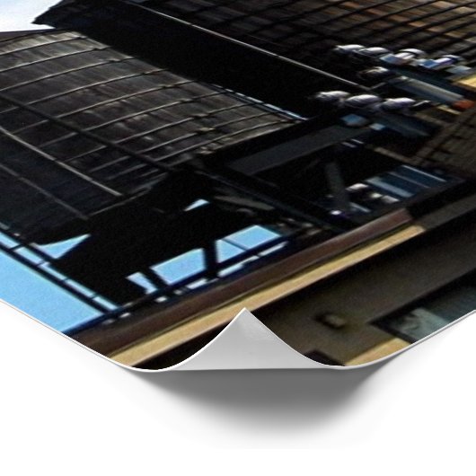 Empire State Gebäude Poster (Ecke)