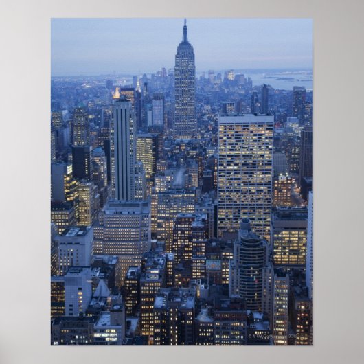 Empire State Gebäude Poster (Vorne)