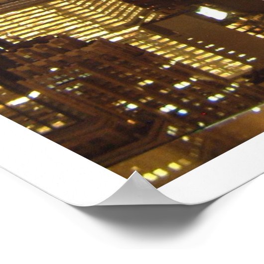 Empire State Gebäude Poster (Ecke)