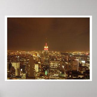 Empire State Gebäude Poster