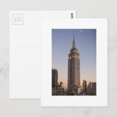 Empire State Gebäude Postkarte (Vorne/Hinten)