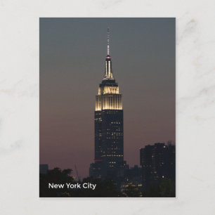 Empire State Gebäude Postkarte