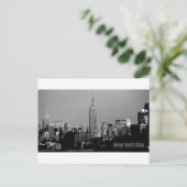 Empire State Gebäude Postkarte (Stehend Vorderseite)