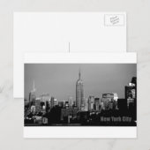 Empire State Gebäude Postkarte (Vorne/Hinten)