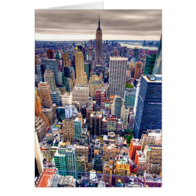 Empire State Gebäude und Midtown Manhattan (Vorne)