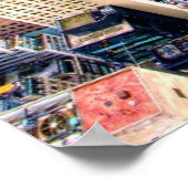 Empire State Gebäude und Midtown Manhattan Poster (Ecke)