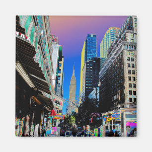 Empire State Gebäude vom 42. Magnet