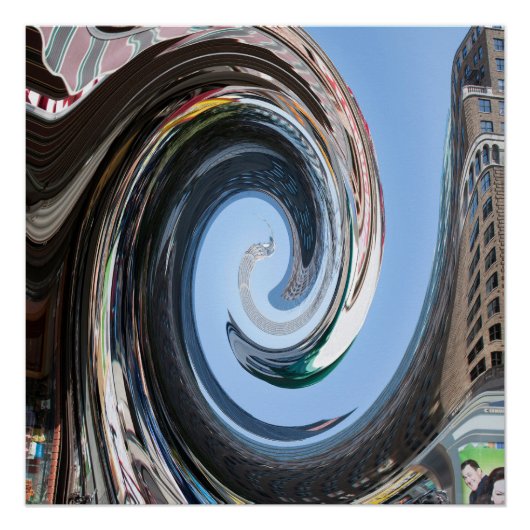 Empire State Gebäude vom 42. Poster (Vorderseite)