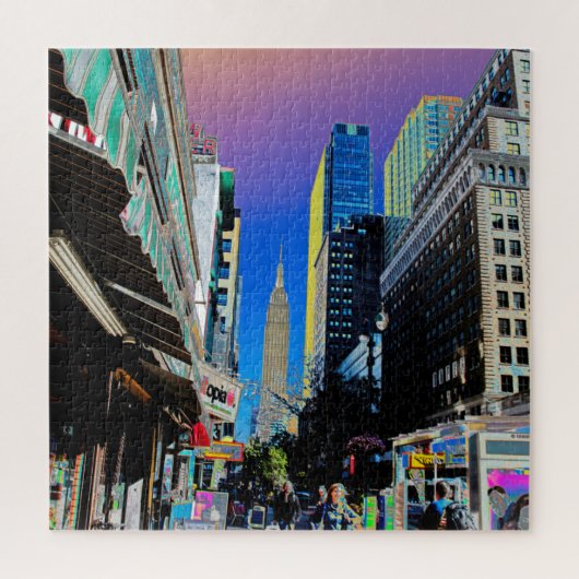 Empire State Gebäude vom 42. Puzzle (Vertikal)