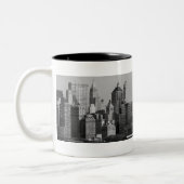Empire State Gebäude Zweifarbige Tasse (Links)