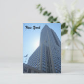 Empire State Gllow Postkarte (Stehend Vorderseite)