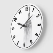 Empire State Graphic Große Wanduhr (Winkel)