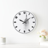 Empire State Graphic Große Wanduhr (Zuhause)