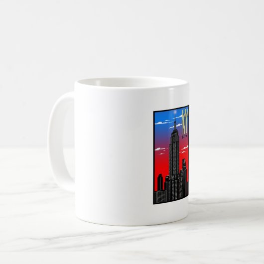 Empire State Kaffeetasse (Vorderseite Links)