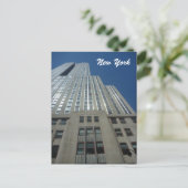Empire State Levels Postkarte (Stehend Vorderseite)
