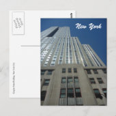 Empire State Levels Postkarte (Vorne/Hinten)