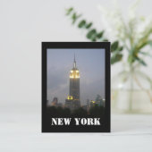 Empire State New York Postkarte (Stehend Vorderseite)