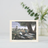 Empire State Patrol Concept Art Postcard Postkarte (Stehend Vorderseite)