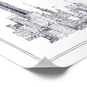 Empire State Poster (Ecke)