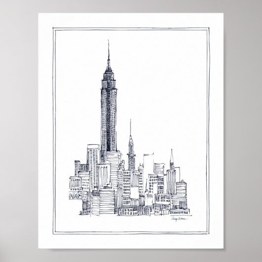 Empire State Poster (Vorne)