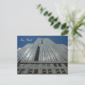 Empire State Sky Postkarte (Stehend Vorderseite)