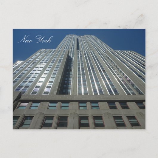 Empire State Sky Postkarte (Vorderseite)