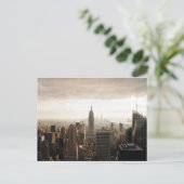 Empire State Skyline (New York, NY) Postkarte (Stehend Vorderseite)