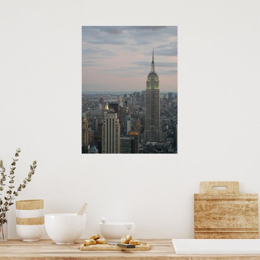 Empire State Twilight Poster (Küche)
