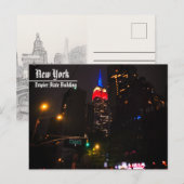 Empire State & Washington Square Postkarte New Yor (Vorne/Hinten)