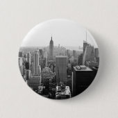 Empire States Gebäude Manhattan Button (Vorderseite)