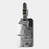 Empire States Gebäude Manhattan Gepäckanhänger (Vorderseite vertikal)