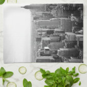 Empire States Gebäude Manhattan Geschirrtuch (Gefaltet)