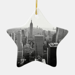 Empire States Gebäude Manhattan Keramik Ornament