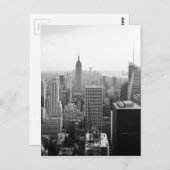 Empire States Gebäude Manhattan Postkarte (Vorne/Hinten)