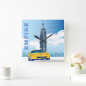 Empire Wall Clock Quadratische Wanduhr (Zuhause)