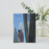 Empireflagge spiegelt postkarte (Stehend Vorderseite)