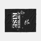 Empires Rise Legend Letzte Inspiration Butterfly Q Fleecedecke (Vorderseite (Horizontal))