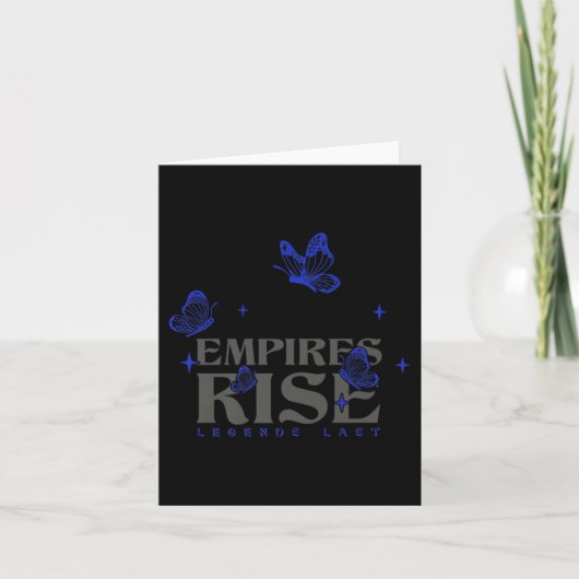 Empires Rise Legend Letzte Inspiration Butterfly Q Karte (Vorderseite)